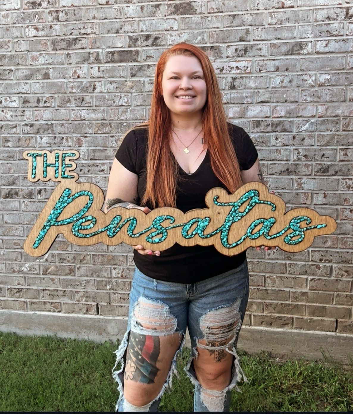 Custom Western Inlay Signage