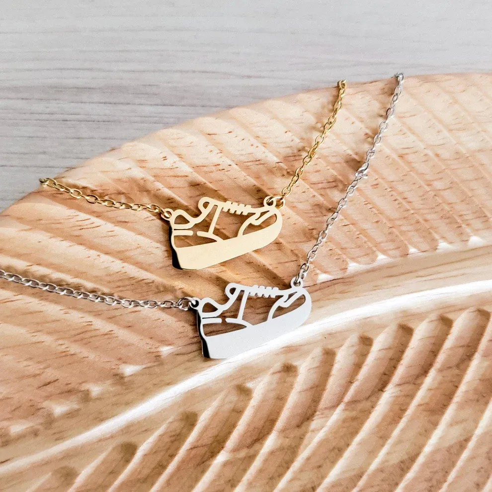 Running Shoe Necklace