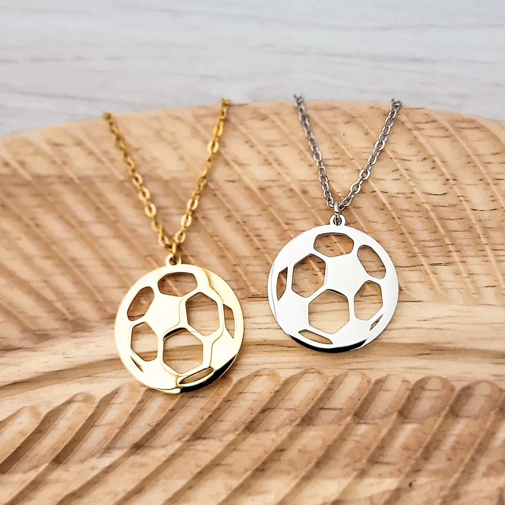 Soccer Ball Necklace