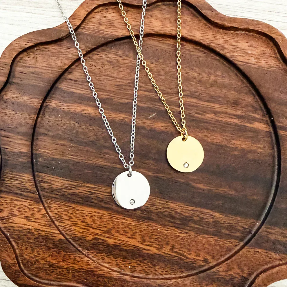 Gem Mini Pendant Necklace