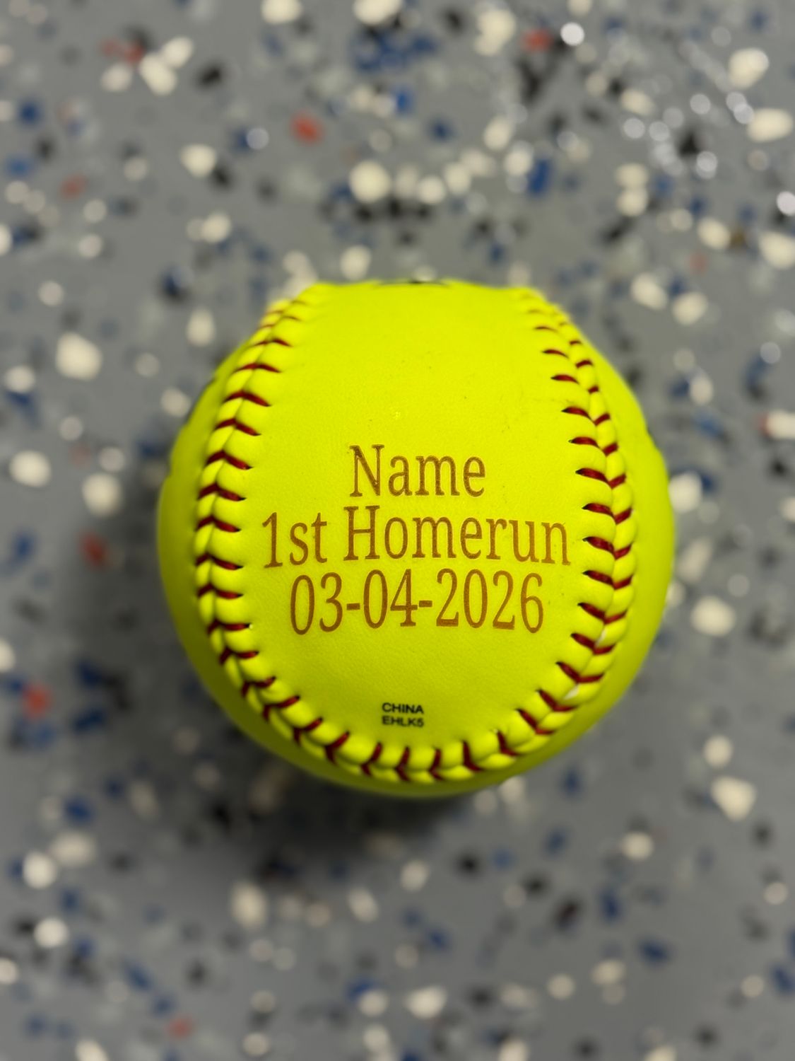 Custom Engraved Softball / Baseball