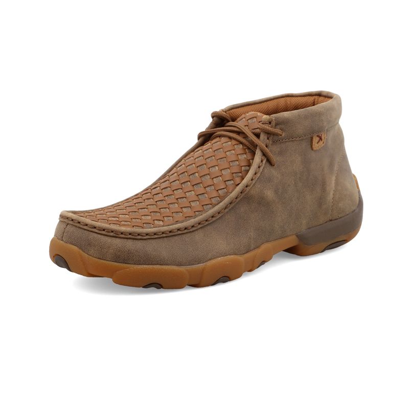 Twisted X Mens Driving Moc Bomber/Tan MDM0033