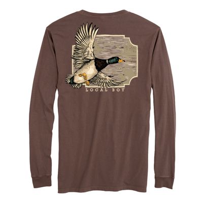 Local Boy Mens Greenhead Flight LS Tee L1100159