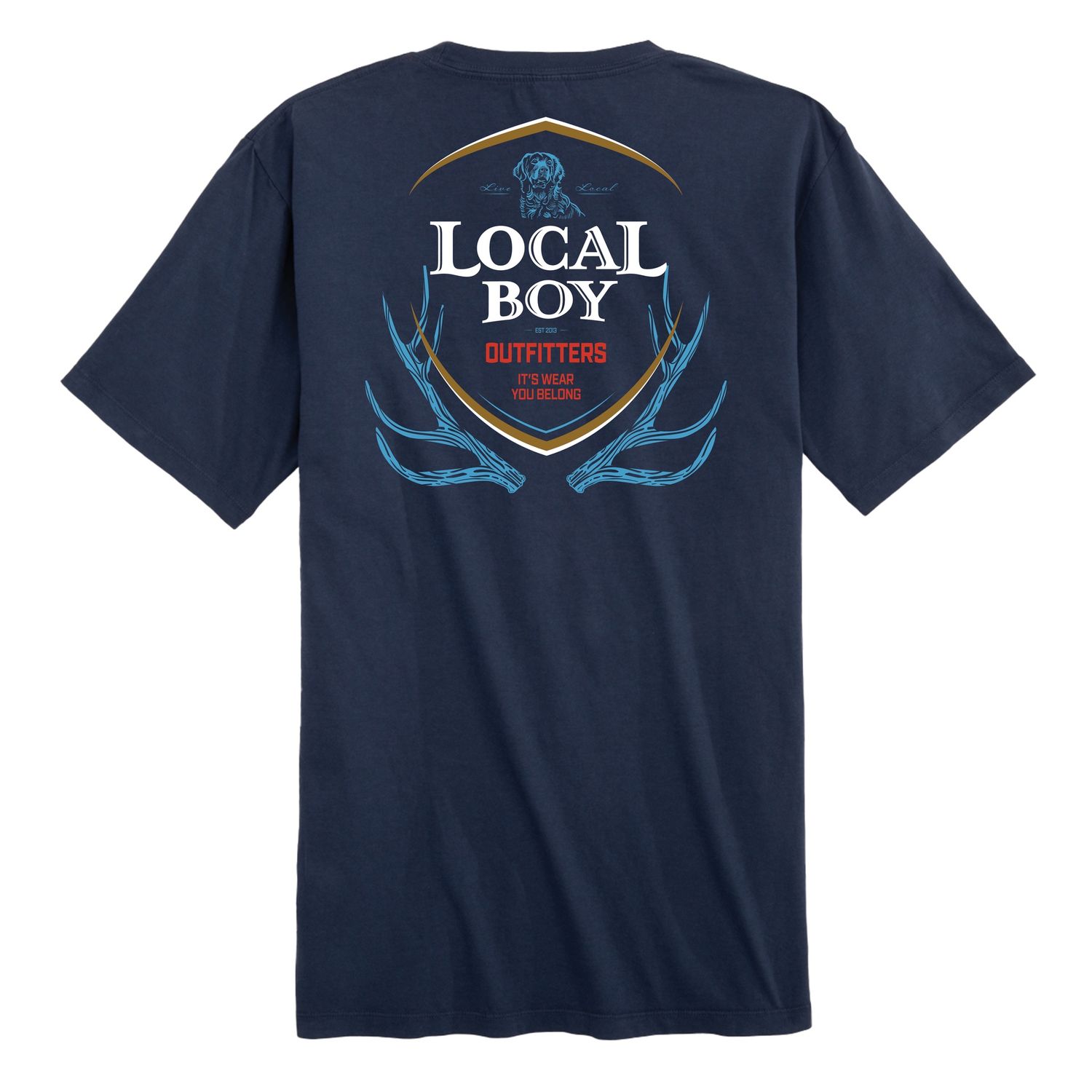 Local Boy Mens Founding Father SS Tee L1000663