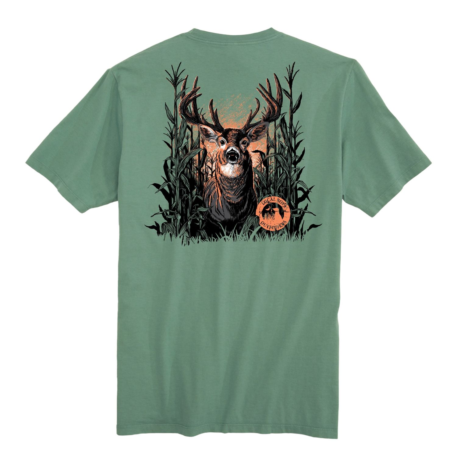 Local Boy Men’s Buck Maize SS Tee L1000657