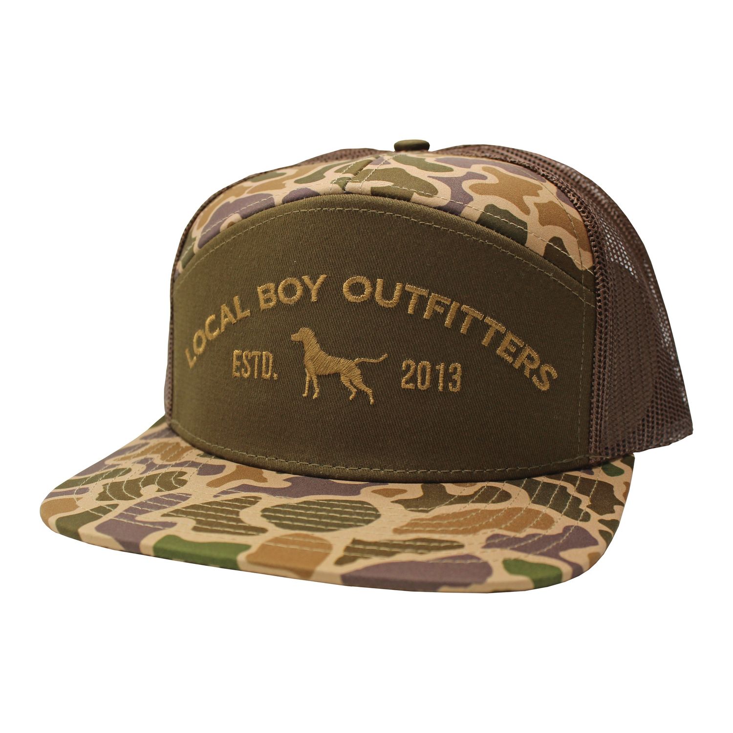 Mens Steady Gaze 7 Panel Hat L3000408