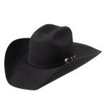 Hat-Co Mens Stetson Stallion Fullerton Western Felt Black SWFLTN9542