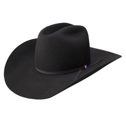 Hat-Co Mens RB STATLER BLK Cowboy Hat RWSTAT-RB420