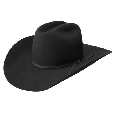 Hat-Co Mens RB STATLER BLK Cowboy Hat RWSTAT-RB420