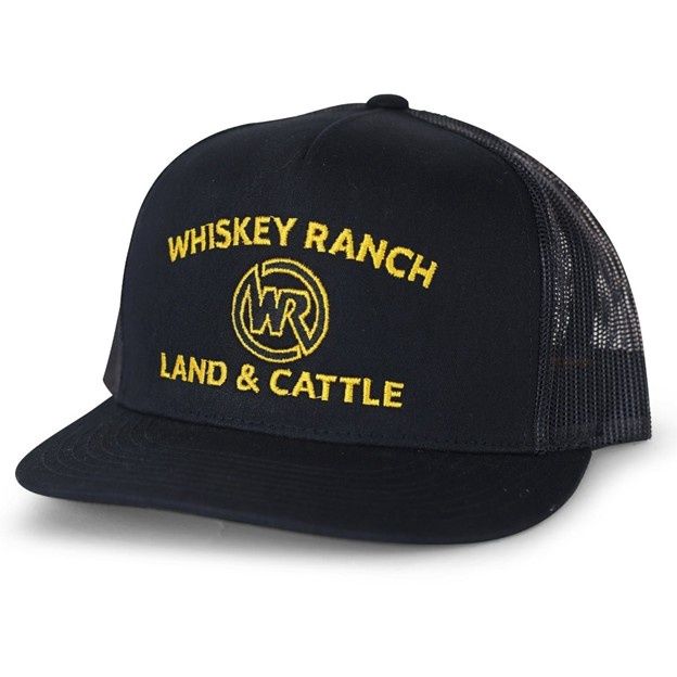 Whiskey Bent Mens Rip Ball Cap RIP