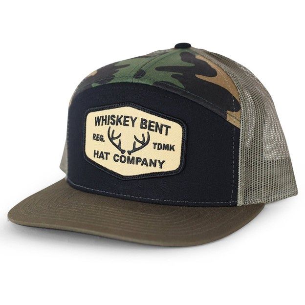 Whiskey Bent Mens The Rut Ball Cap RUT 7P