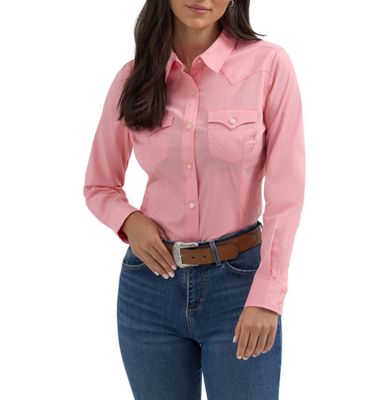 Wrangler Women's Long SLeeve Peony Shirt 112358016