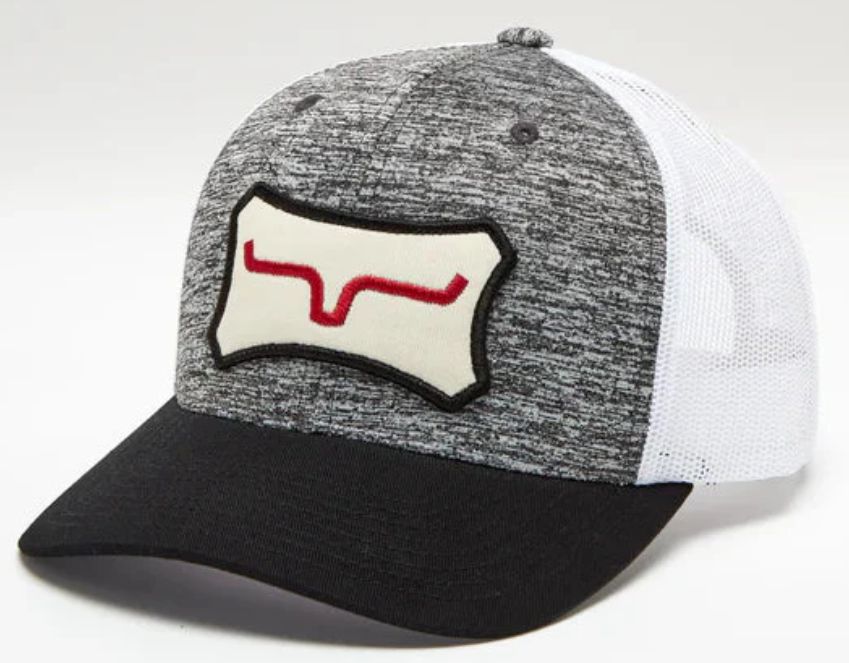 Kimes Ranch  Boneyard Charcoal Trucker Cap UHA0000059