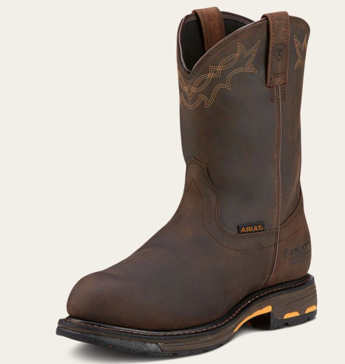 Ariat Men&#39;s WorkHog Waterproof Composite Toe Boots 10001200