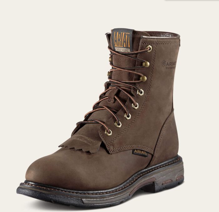 Ariat Men&#39;s WorkHog 8&quot; Waterproof Boots 10011939