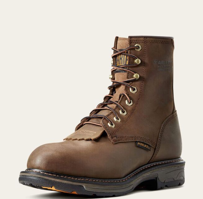 Ariat Men&#39;s WorkHog 8&quot; Waterproof Composite Toe Boots 10011943