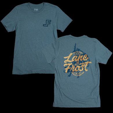 Lane Frost Mens Frontier Heather Graphic Tee CO6832000HSL0A4