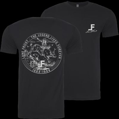 Lane Frost Men's Silver Dollar Tee LFBSLVRDRTS