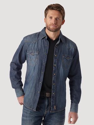 Wrangler Mens Retro® Premium Shirt MVR458D