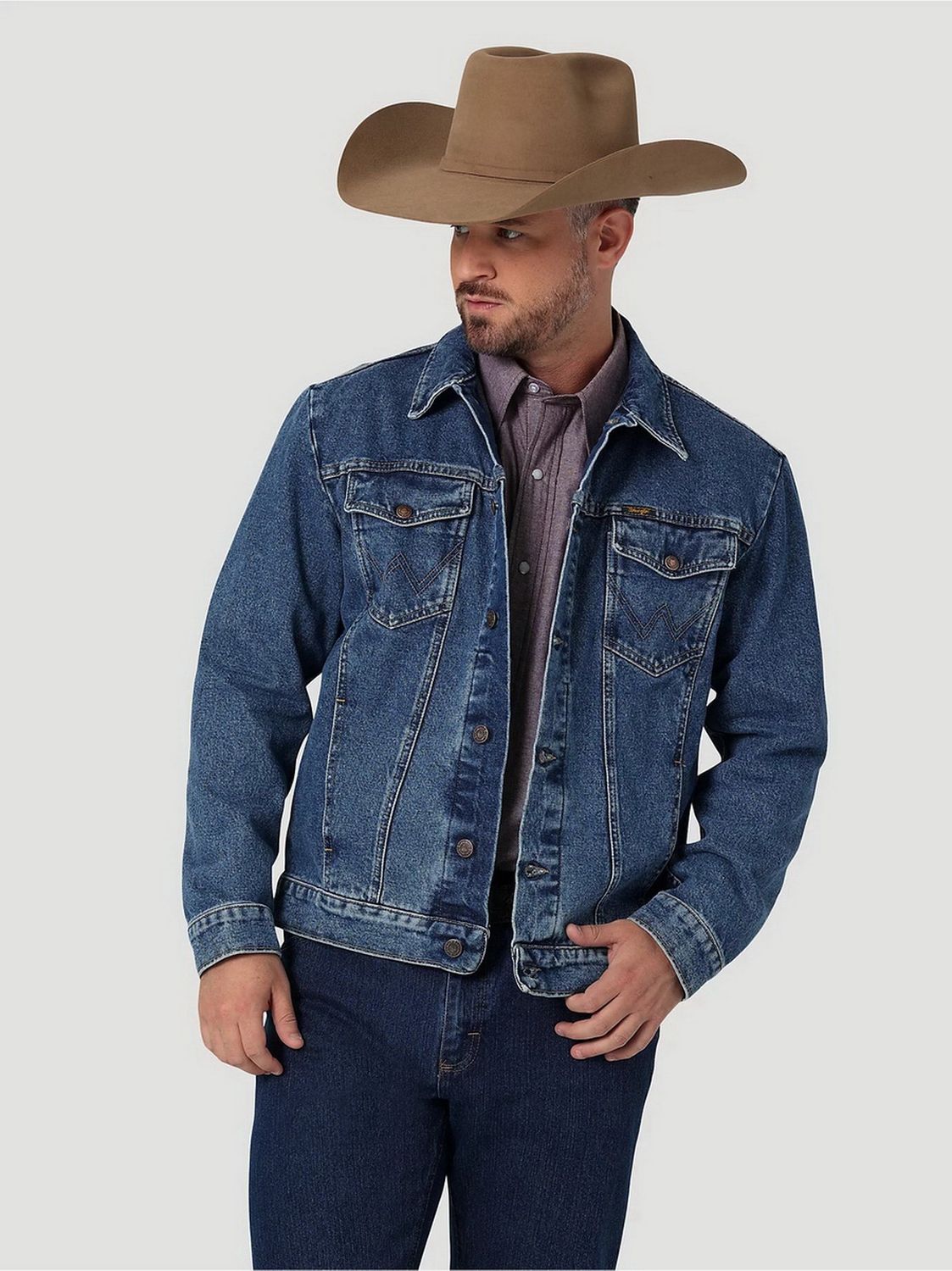 Wrangler® Mens Denim Jacket Unlined 112335728