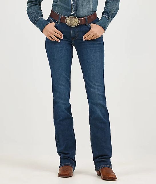 Wrangler Women&#39;s Ultimate Riding Jean Willow Mid-Rise Bootcut 10WRW60RA