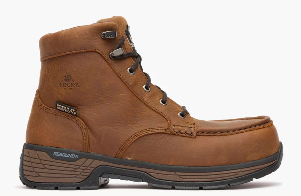 Rocky Men&#39;s Treadflex 6” Composite Toe Work Boot RKK0467
