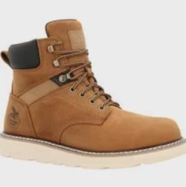 Georgia Boots Men&#39;s  Wedge Steel Toe Waterproof Work Boot GB00695