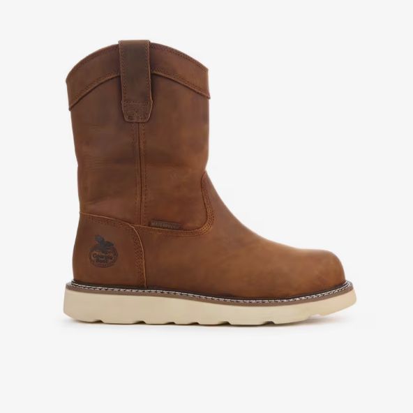 Georgia Boots Men&#39;s Wedge Pull On Steel Toe Work Boot GB00696