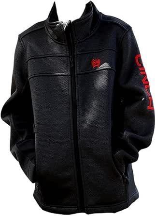 Cinch Boys Sweater Jacket Charcoal MWJ5080001