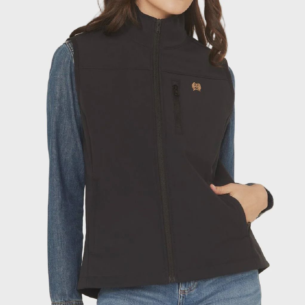 Cinch Womens Windproof Vest MAV9922001 Black