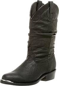 Dingo Men&#39;s  Diesel Leather Boot - Black DI15240