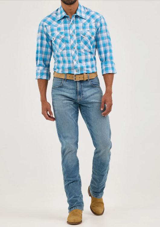 Wrangler Men&#39;s  Retro Slim Fit Straight Jean, Bozeman 10WLT88BZ