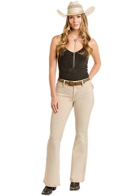 Rock &amp; Roll Denim Women's Cowgirl Flare Jean BW6PD06328