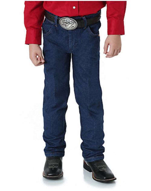 Wrangler Children&#39;s  Cowboy Cut Original Fit Jean - Prewashed Indigo 1013MWZJP