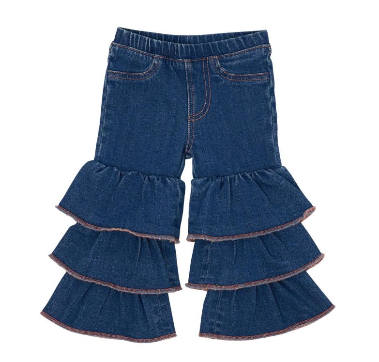 Wrangler Children&#39;s Tiered Flare Jean 112361661