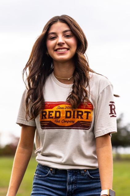 Red Dirt Hat Company Men&#39;s  &quot;Raw Hide&quot; Short Sleeve T-Shirt RDHC-T-111