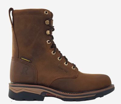 R. Watson Men's Boot Peanut Lace Up Work Boot RW1020