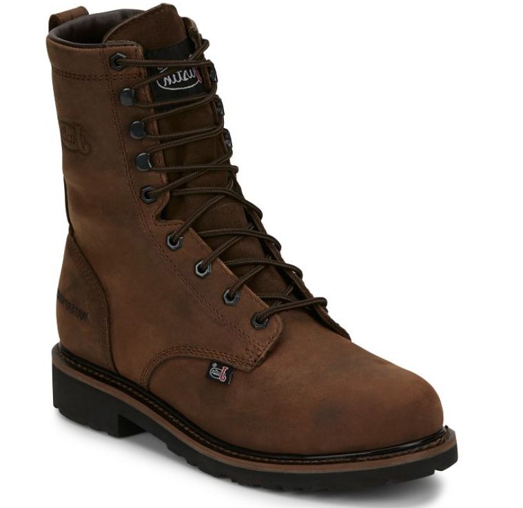 Justin Men's Drywall 8" Waterproof Steel Toe SE961