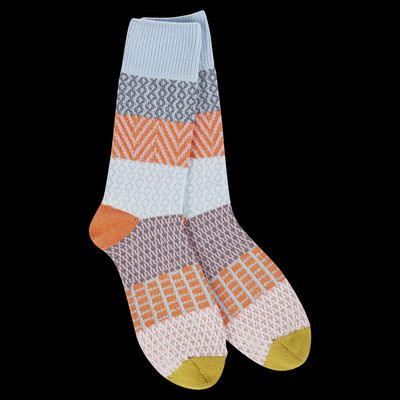 Worlds Softest Womens Weekend Collection Rag Crew Whimsical Socks 75755