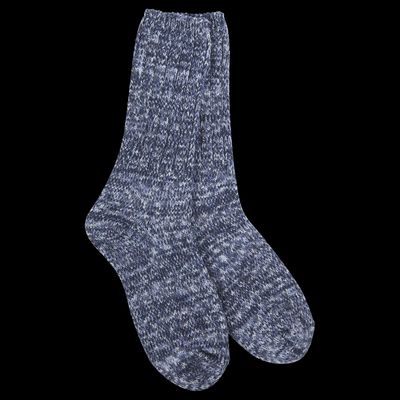 Worlds Softest Womens Weekend Collection Rag Crew Denim Socks 75657