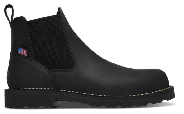 Danner Men&#39;s Bull Run 6&quot; Chelsea Black 15483