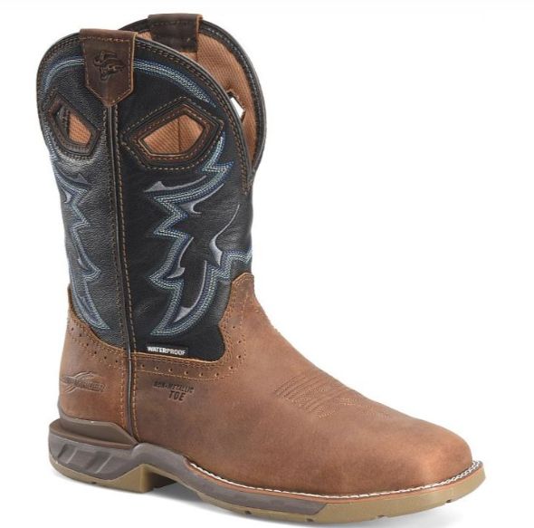 Double H/Carolina Men&#39;s Phantom Geddy 11&quot; Waterproof Composite Toe Roper PH5001