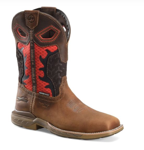 Double H/Carolina Men&#39;s  Purge 11&quot; Composite Waterproof Roper Boot DH5391