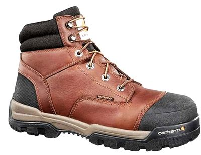Carhartt Mens Ground Force 6" Waterproof Composite Toe Boot CME6355