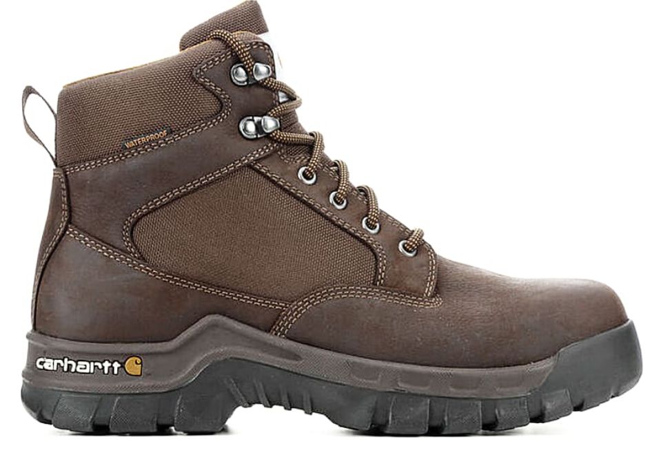 Black Diamond (Carhartt Boots) Men&#39;s  6&quot; Rugged Flex Waterproof Steel Toe Boot FF6213-M