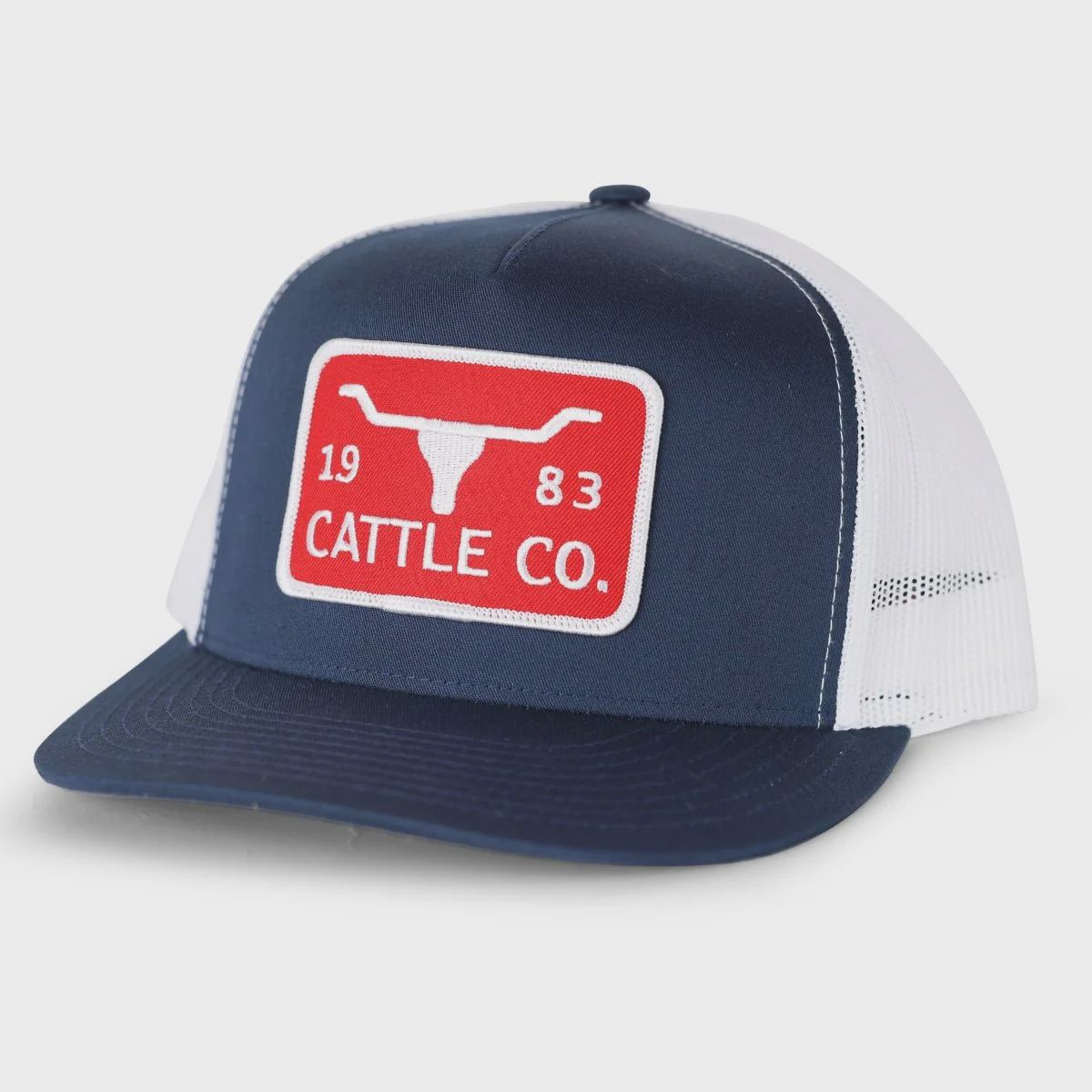 Whiskey Bent The Chisholm Trucker Hat NAVY