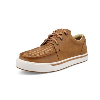 Twisted X Men's Casual Kicks (Tan/Light Tan Woven) MCA0059...