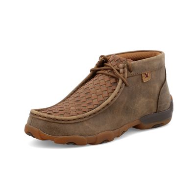 Twisted X Children's Chukka Driving Moc (Bomber &amp; Tan) YDM0030
