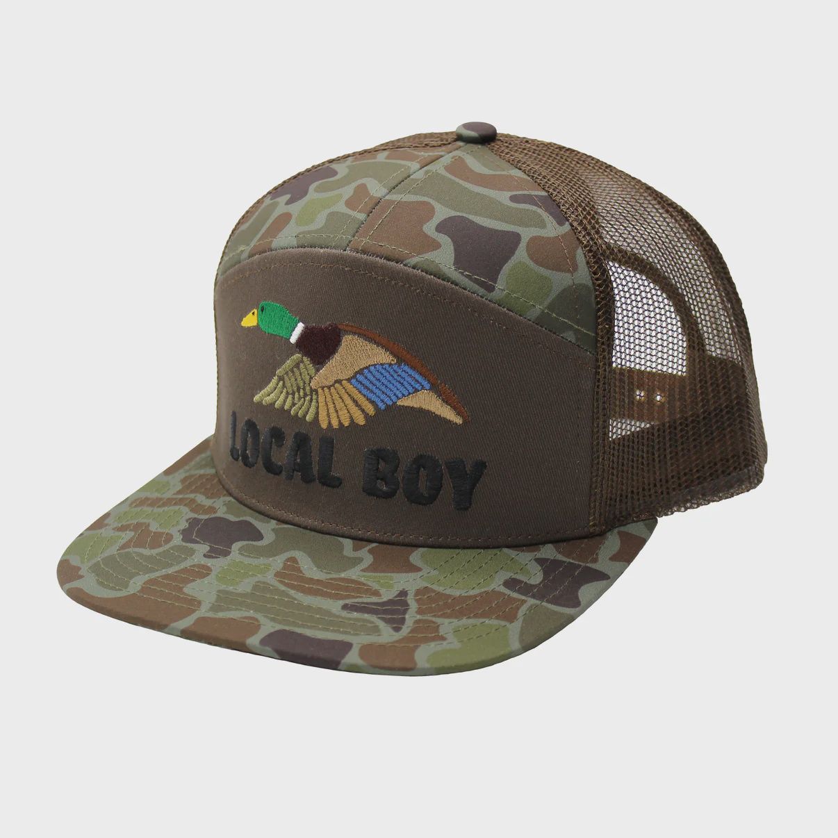 Local Boy Wild Duck 7 Panel Hat L3000212