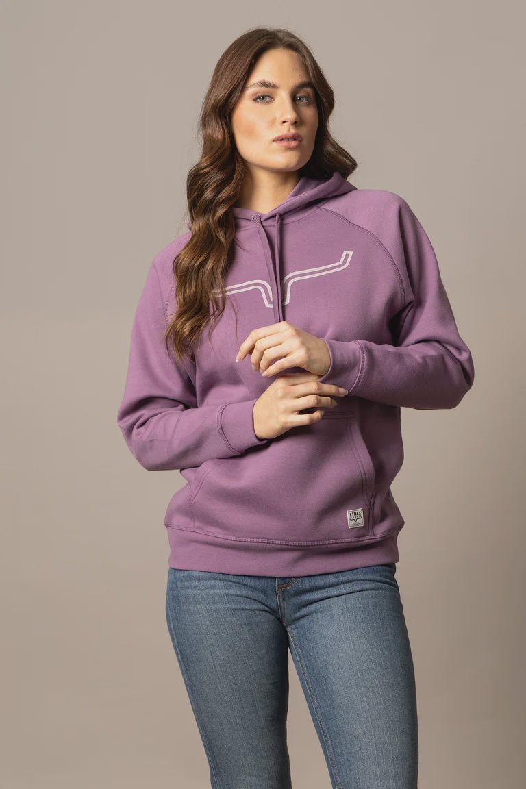 Kimes Ranch Outlier Ladies Hoodie Lilac WHO0000005